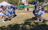 Fête du 14 juillet à Fumel - Majorettes de Caussade- Majo'danse 