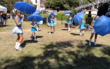 Fête du 14 juillet à Fumel - Majorettes de Caussade- Majo'danse 