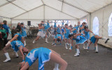 Salut du Groupe bâtons de majorettes